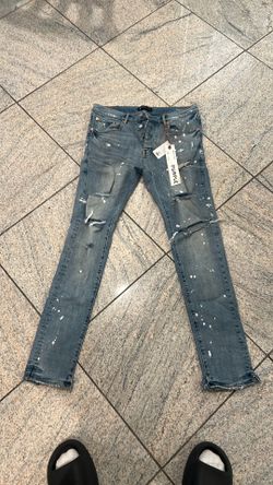 Purple jeans size 34