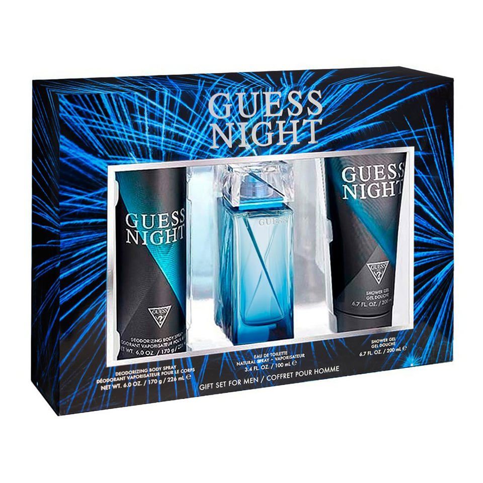 GUESS - GUESS NIGHT 3PC SET ( M ) 3.4 OZ