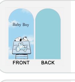 Snoopy baby shower