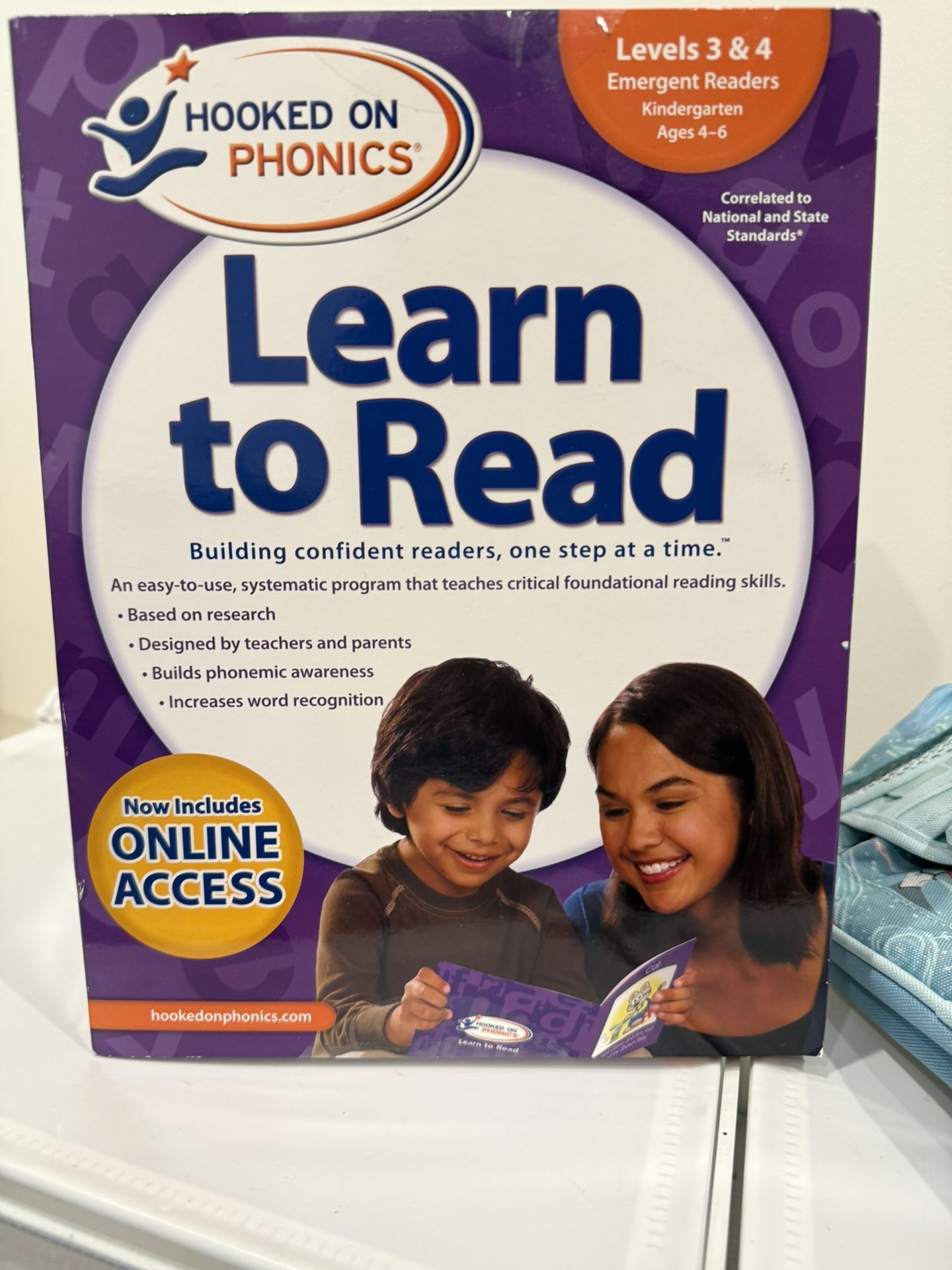 Hooked On Phonics Reading System For Kindergarten