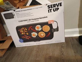 Chefman Griddle With Box