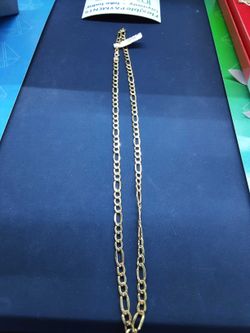 Figaro Bracelet - Yellow Gold 10k (.417) 4 grams 8 inch