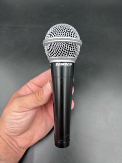 Samson R21S Dynamic Cardioid Vocal Microphone Wired Handheld Black Untested