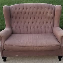 Grandinroad Tufted Loveseat 