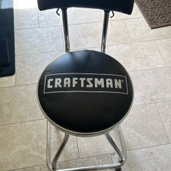 Craftsman Black barstool