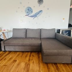 L-Shaped Convertible Sofa