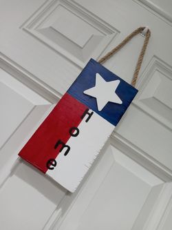 Wood sign Texas decor