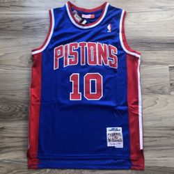 Rodman Pistons Jersey Size Medium And Large 