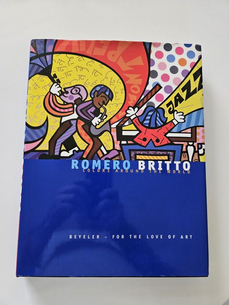 Romero Britto SIgned Book