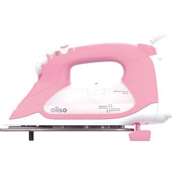 Oliso TG1600 Pro Plus 1800 Watt SmartIron with Auto Lift - for Clothes, Sewing, Quilting and Crafting Ironing | Diamond Ceramic-Flow Soleplate Steam I