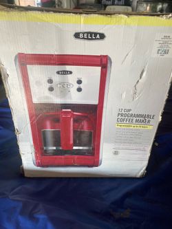 Red coffee maker
