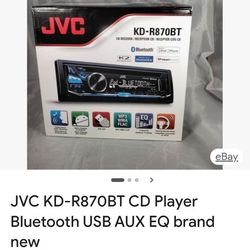 JVC Bluetooth Car Stereo