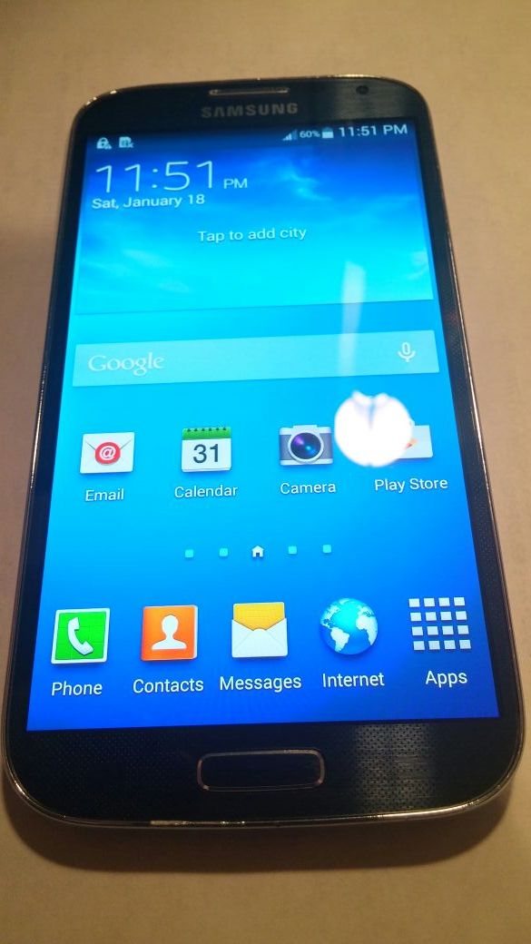 T-Mobile Samsung Galaxy S4 16 gb 4G LTE clean IMEI