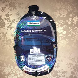 Shakespeare Reflective Nylon Rope 15ft By 3/8 In  New 
