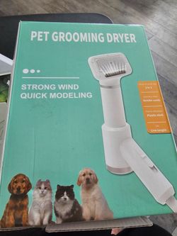 Pet grooming dryer
