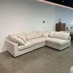 NEW Cloud Modular Sofa Chaise Sectional — FREE Delivery 