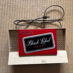 Black Label Beer Sign Light 