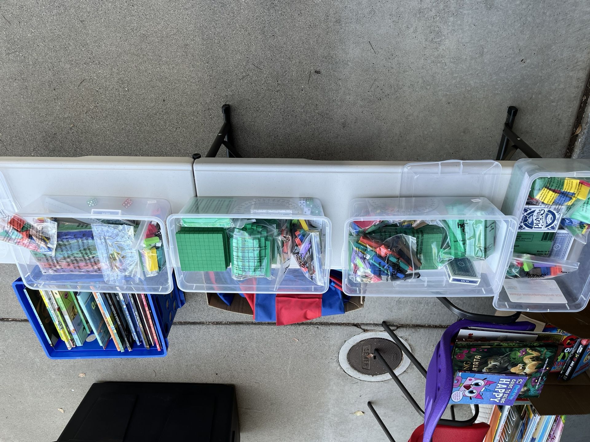 Math Manipulative Sets -6 Quantity