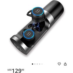 Monster Clarity 101 AirLinks Wireless Earbuds, Bluetooth 5.0, IPX5 Waterproof