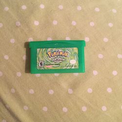 Pokemon Leaf Green (authentic)