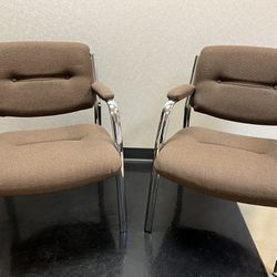  Vintage Pair MCM United Chair Co. Chairs 