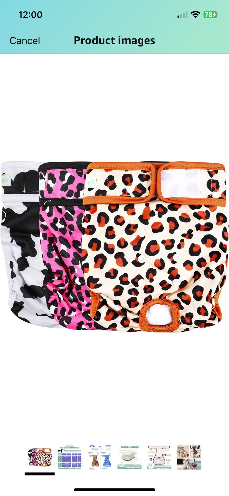 NEW Female Dog Diapers XL