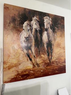 Horse Canvas Painting