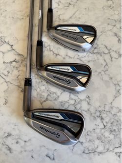 TaylorMade SpeedBlade 5 6 7 Iron Set Regular Flex Steel 85g RH Golf Clubs