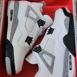 Jordan Retro 4 White Cement Size 10