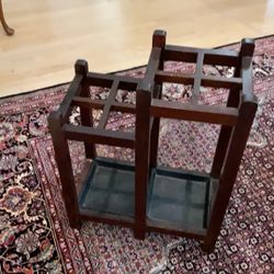 Antic Umbrella /cane Stand From England