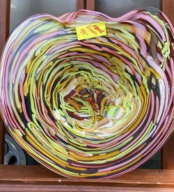 Hand Crafter Glass Bowl