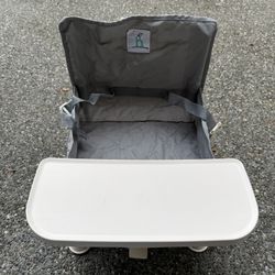 Hiccapop Foldable Travel Baby/Toddler High Chair – Gray | NEW Seat Fabric