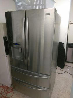Stainless 4 door refrigerator