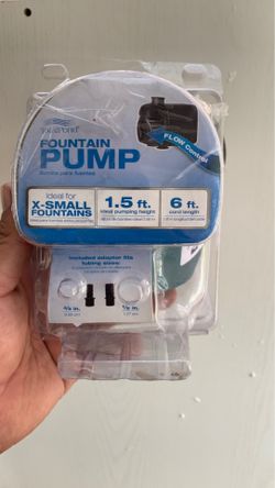 Small fountain pump