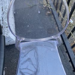 Used Clear Ghost Chairs 