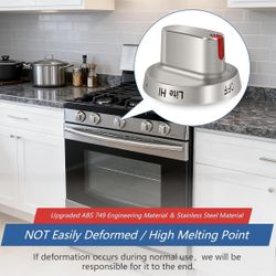 Stove Knobs 5 Pack for Samsung Gas Range Oven