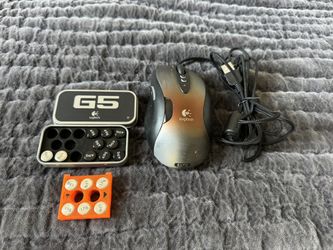 Logitech G5 Mouse Wired USB With Weights