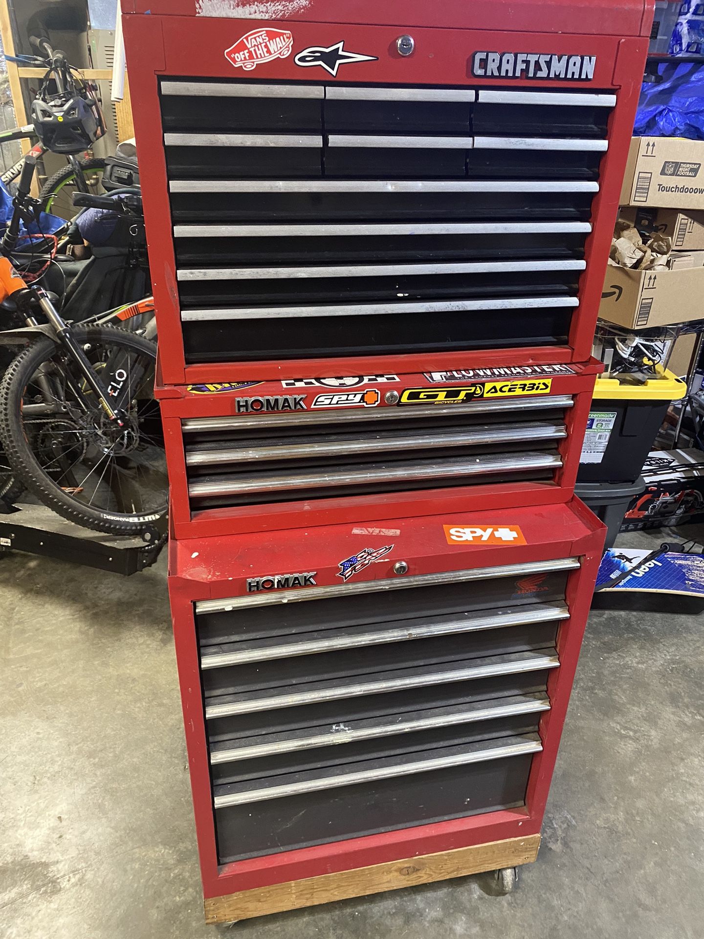 Rolling Tool Box 3 Pc Craftsman / Himalayan