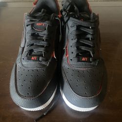 Nike Air Force 1/1 Athletic max Black Chile Red