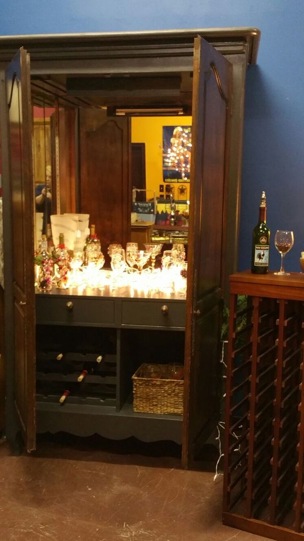 Wine Bar Armoire Liquor Cabinet For In Leander Tx Offerup Wine Bar Armoire Liquor Cabinet
