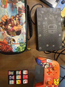 Nintendo bundle with games and control