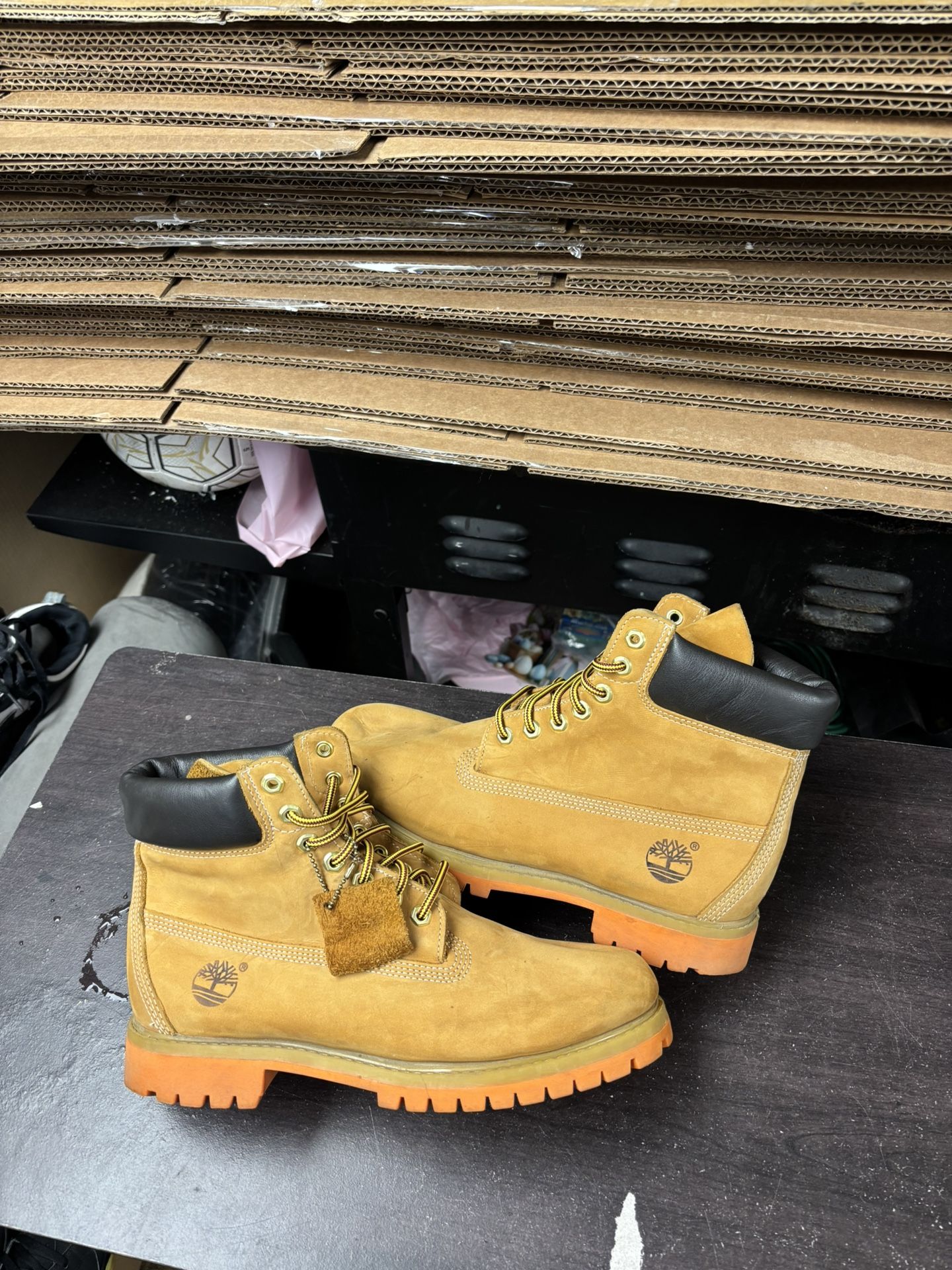 Timberlands Biege Boots 