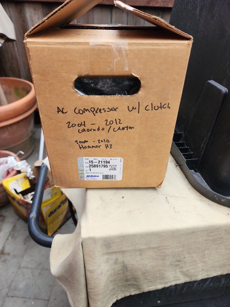NEW AC DELCO AC COMPRESSOR