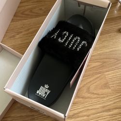 Juicy Couture Black Sandals