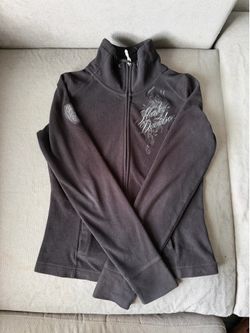Vintage Harley Davidson fleece jacket women’s