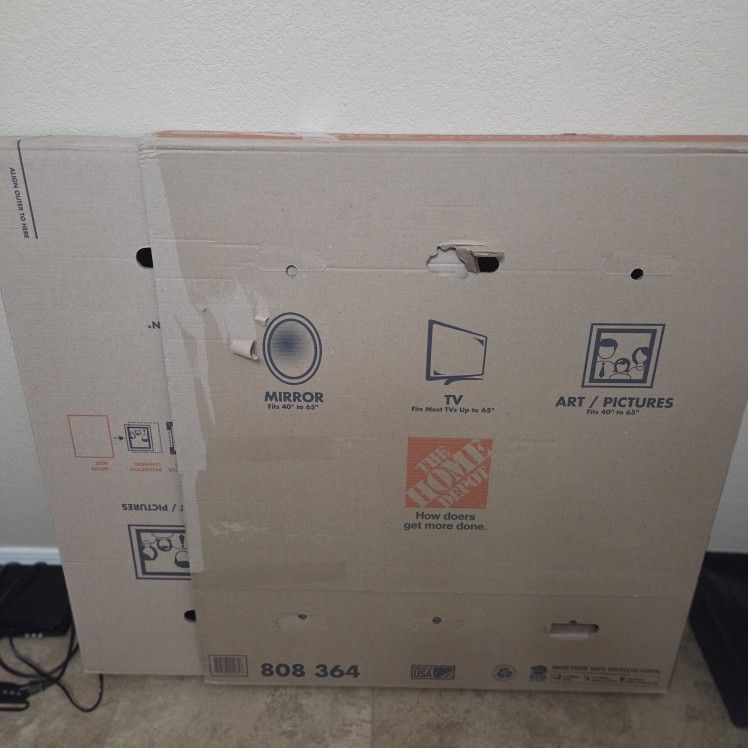 Home depot tv box