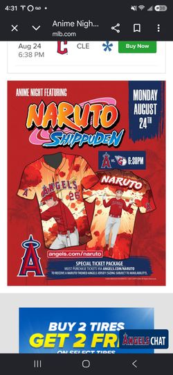 Angels promo Anime Naruto shirt