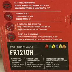 Fill-Rite  15 Gpm Fuel Pump With Hose And Nozzle 