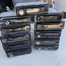Used Pioneer Car Stereos $50 EACH ONE