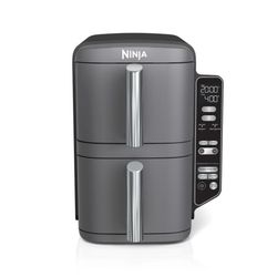NINJA 4-in-1 DoubleStack XL 10 QT 2-Basket Air Fryer (Model: SL400)